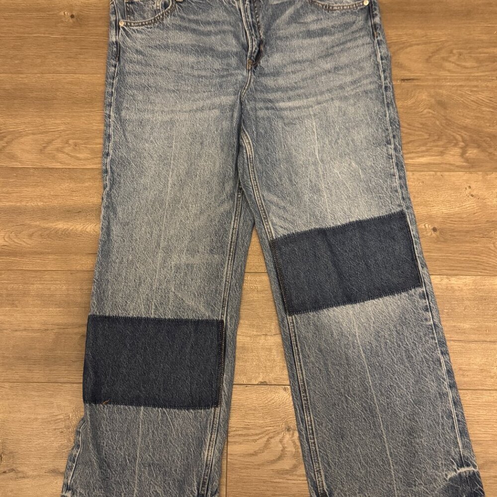 H&M Divided Ultra High-Waist Straight Jeans | US 20 | NWT - Picture 5 of 15
